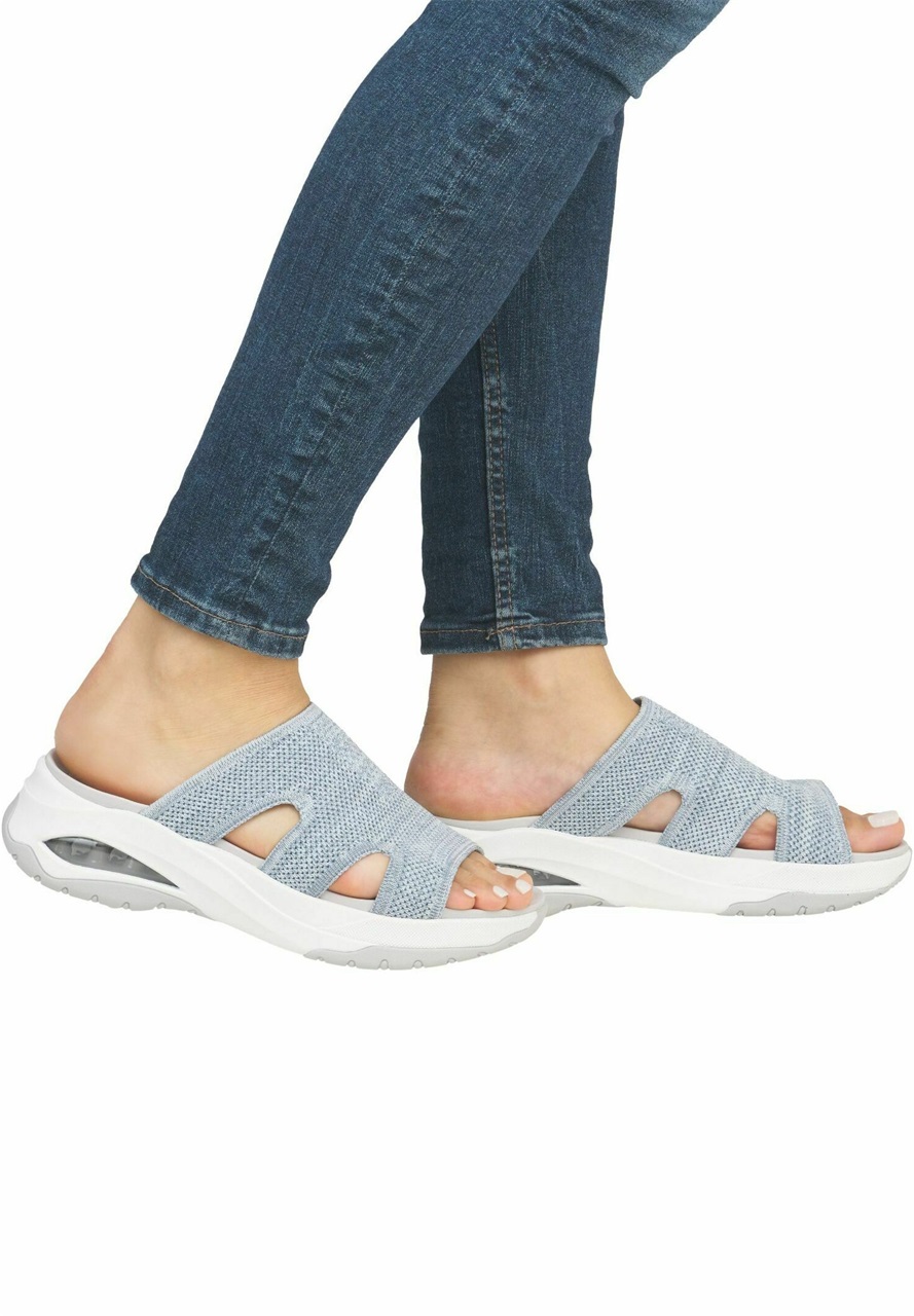 Rieker Pantolette flach - ciel jeans/blau