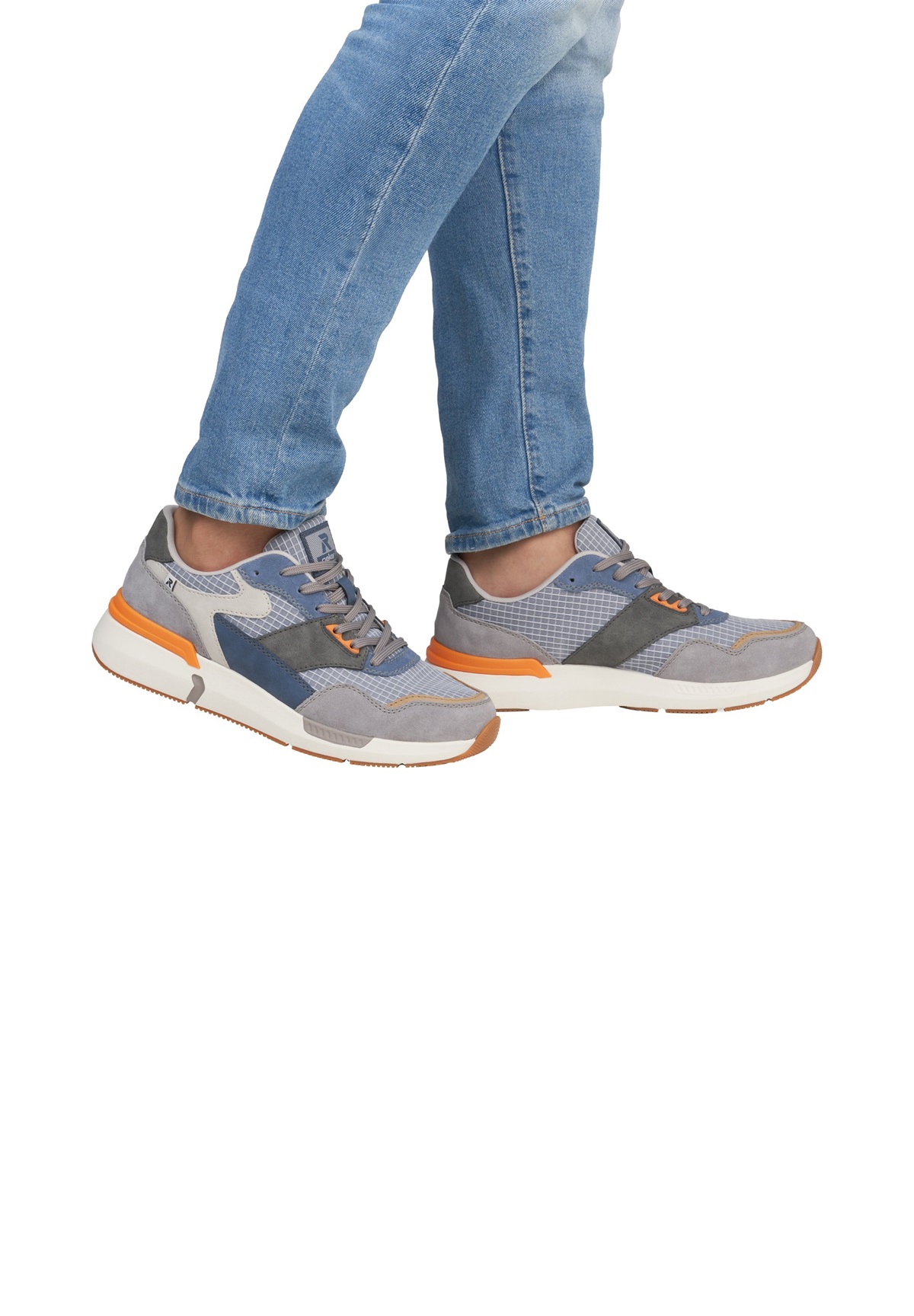 Rieker SNEAKER - Sneaker low - blau