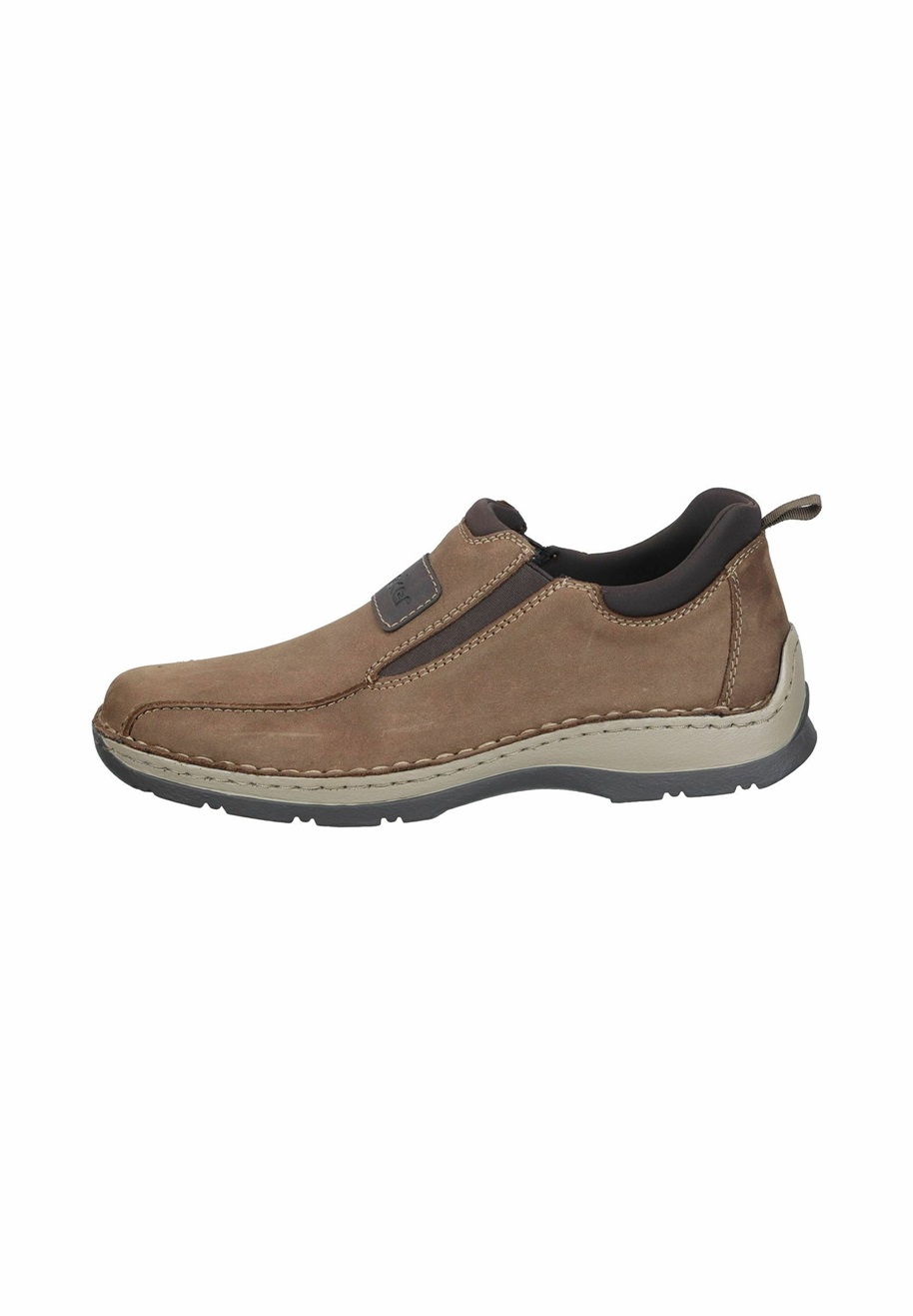 Rieker Slipper - tabak moro braun/braun