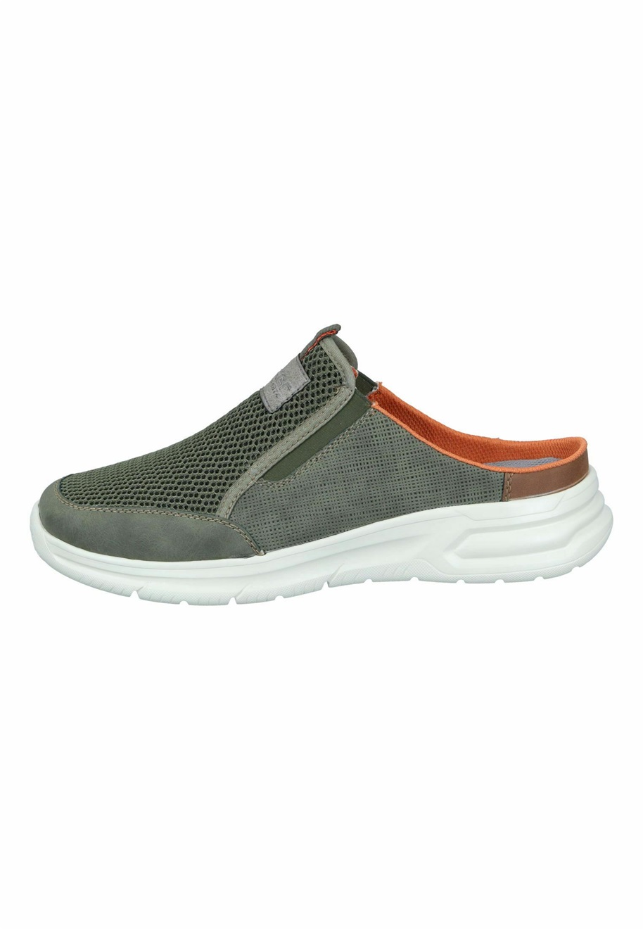 Rieker Sneaker low - moor vert nuss dunst/grün