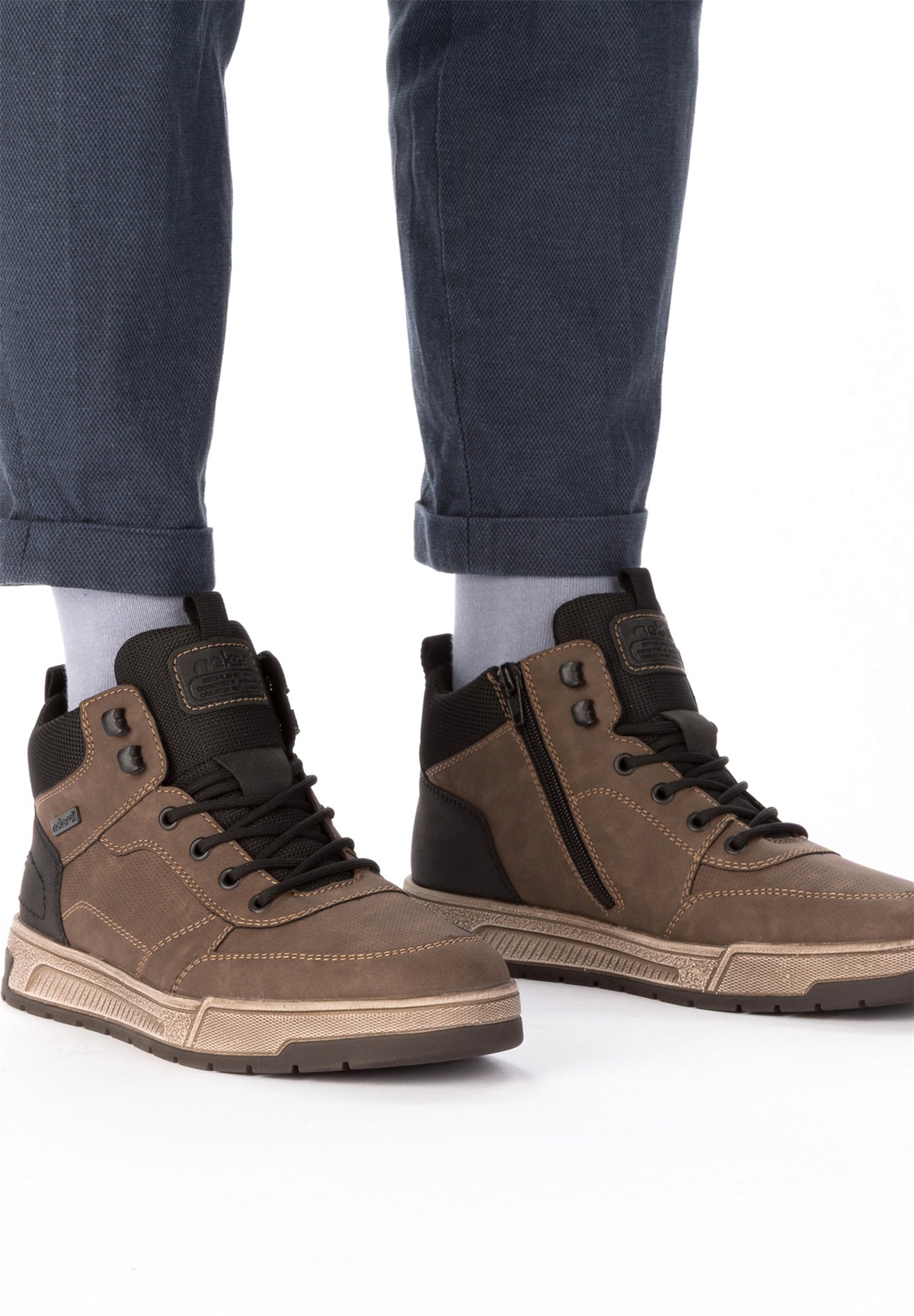 Rieker Schnürstiefelette - braun