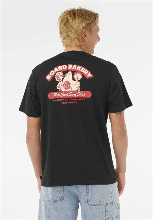 Rip Curl BOARD BAKERY - T-Shirt print - black/schwarz