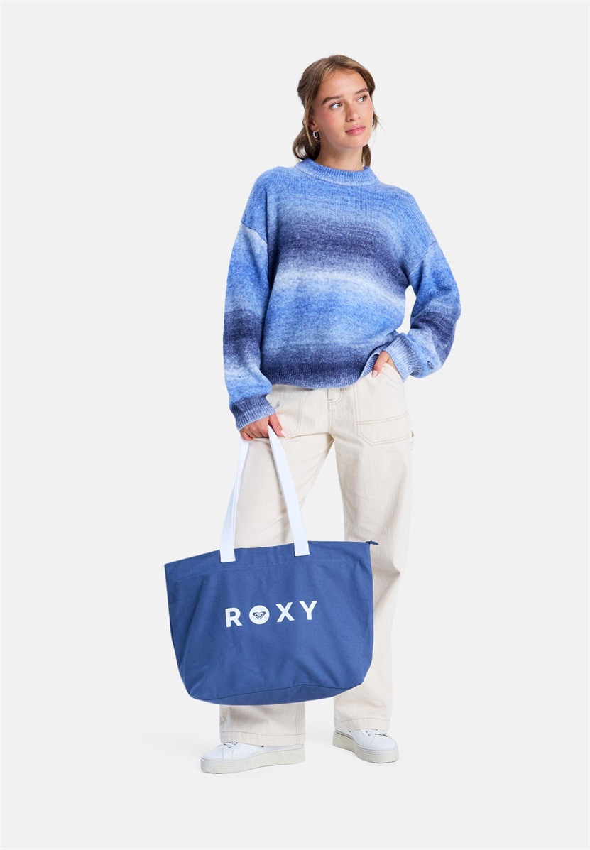 Roxy LOVE AGAIN - Strickpullover - blue blizzard/blau