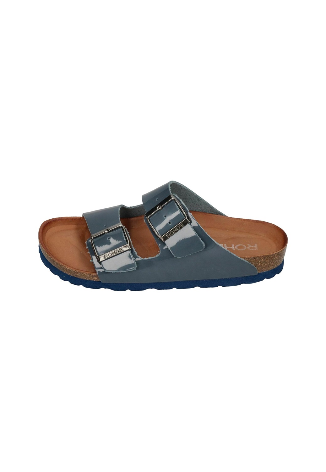 Rohde Pantolette flach - baltic/blau
