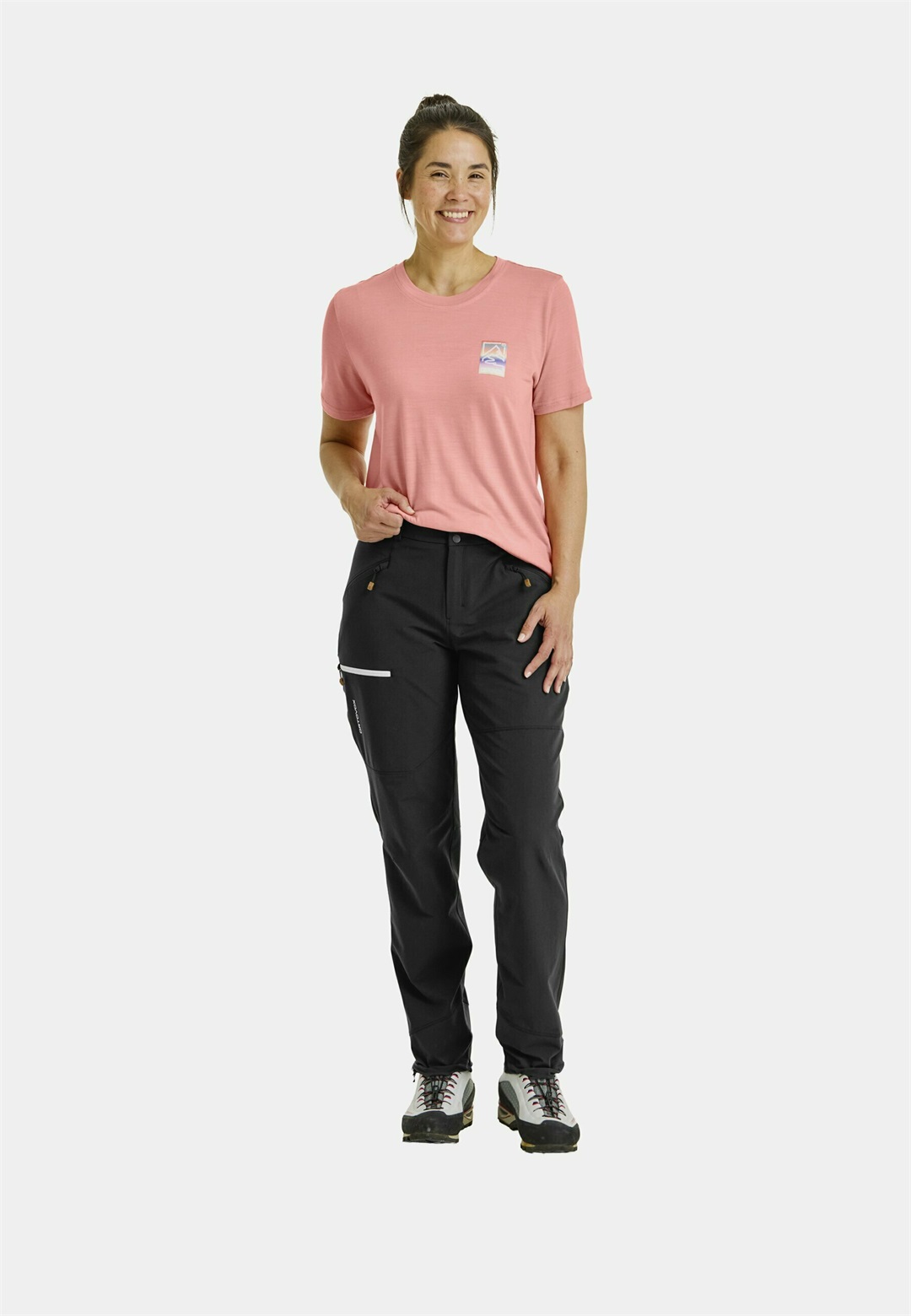 ORTOVOX 140 COOL MTN GRADIENT - Sport T-Shirt - blossom/rosa