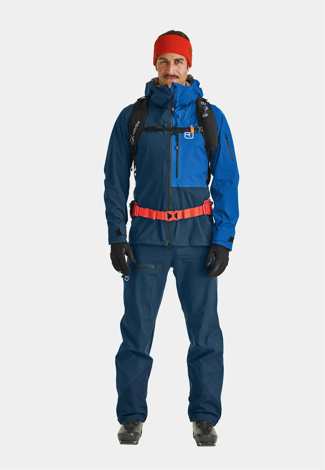 ORTOVOX 3L ORTLER - Hardshelljacke - deep ocean/blau