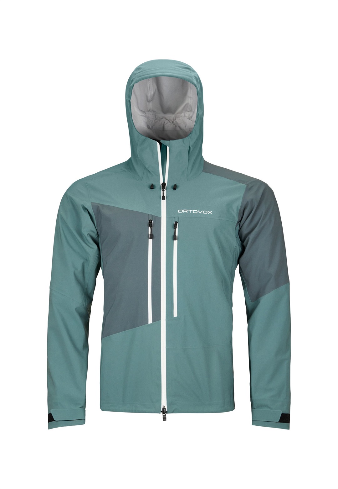 ORTOVOX WESTALPEN 3L - Hardshelljacke - arctic grey/petrol