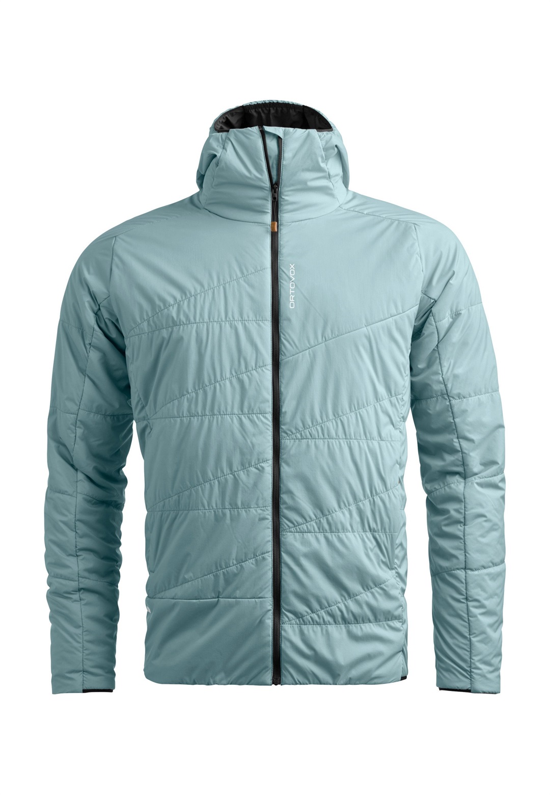 ORTOVOX SWISSWOOL PIZ DUAN - Daunenjacke - glacier grey/blaugrau