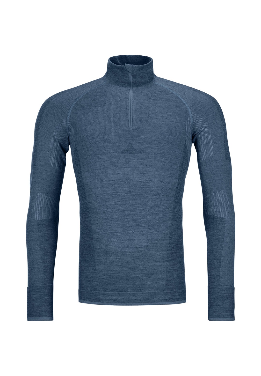 ORTOVOX 230 COMPETITION ZIP NECK - Unterhemd/-shirt - petrol blue/blau-metallic