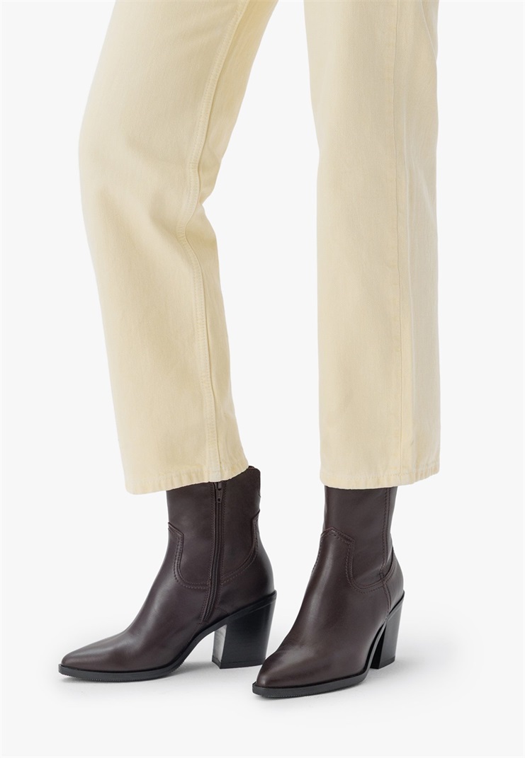 RYŁKO Stiefelette - bordeaux melange/bordeaux-meliert