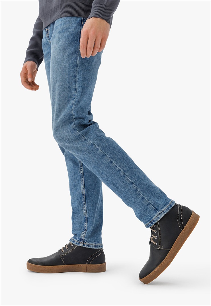 RYŁKO Schnürstiefelette - schwarz