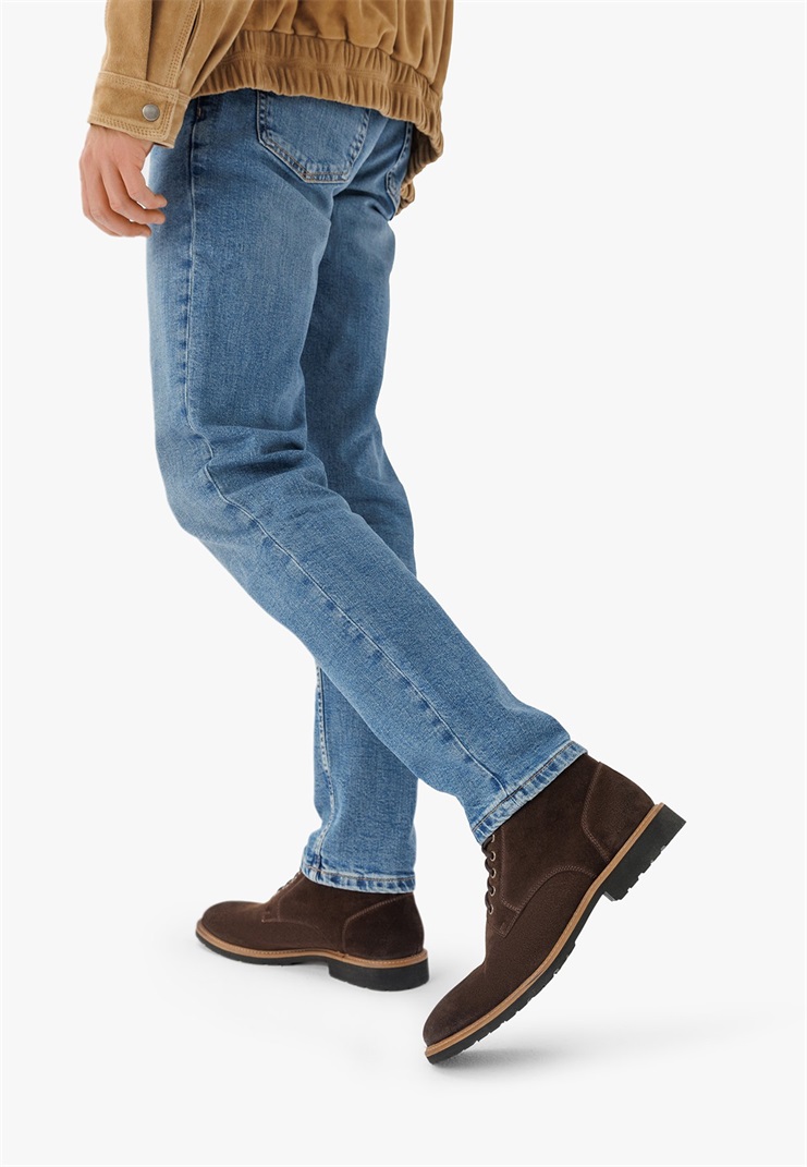 RYŁKO Schnürstiefelette - brown/braun