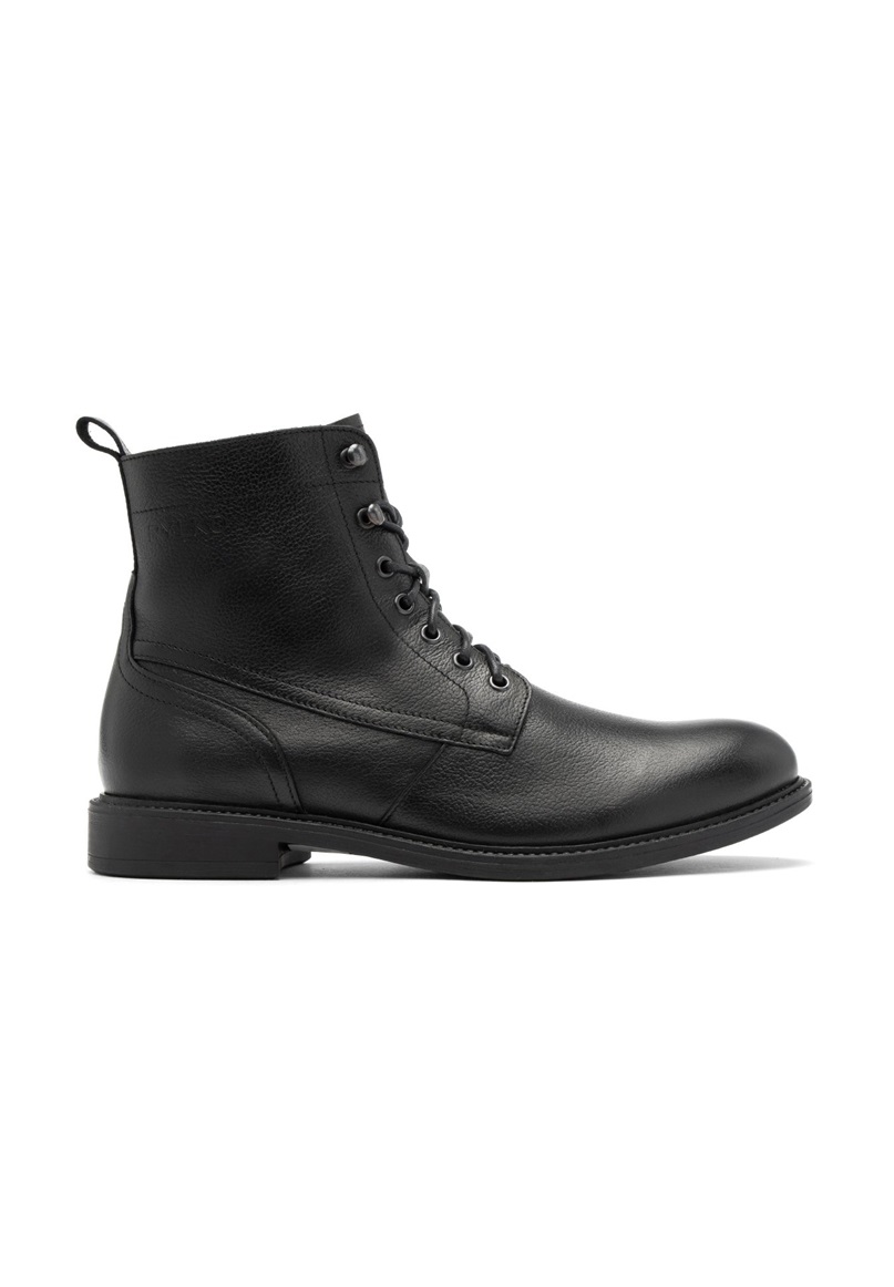 RYŁKO Schnürstiefelette - Black/schwarz
