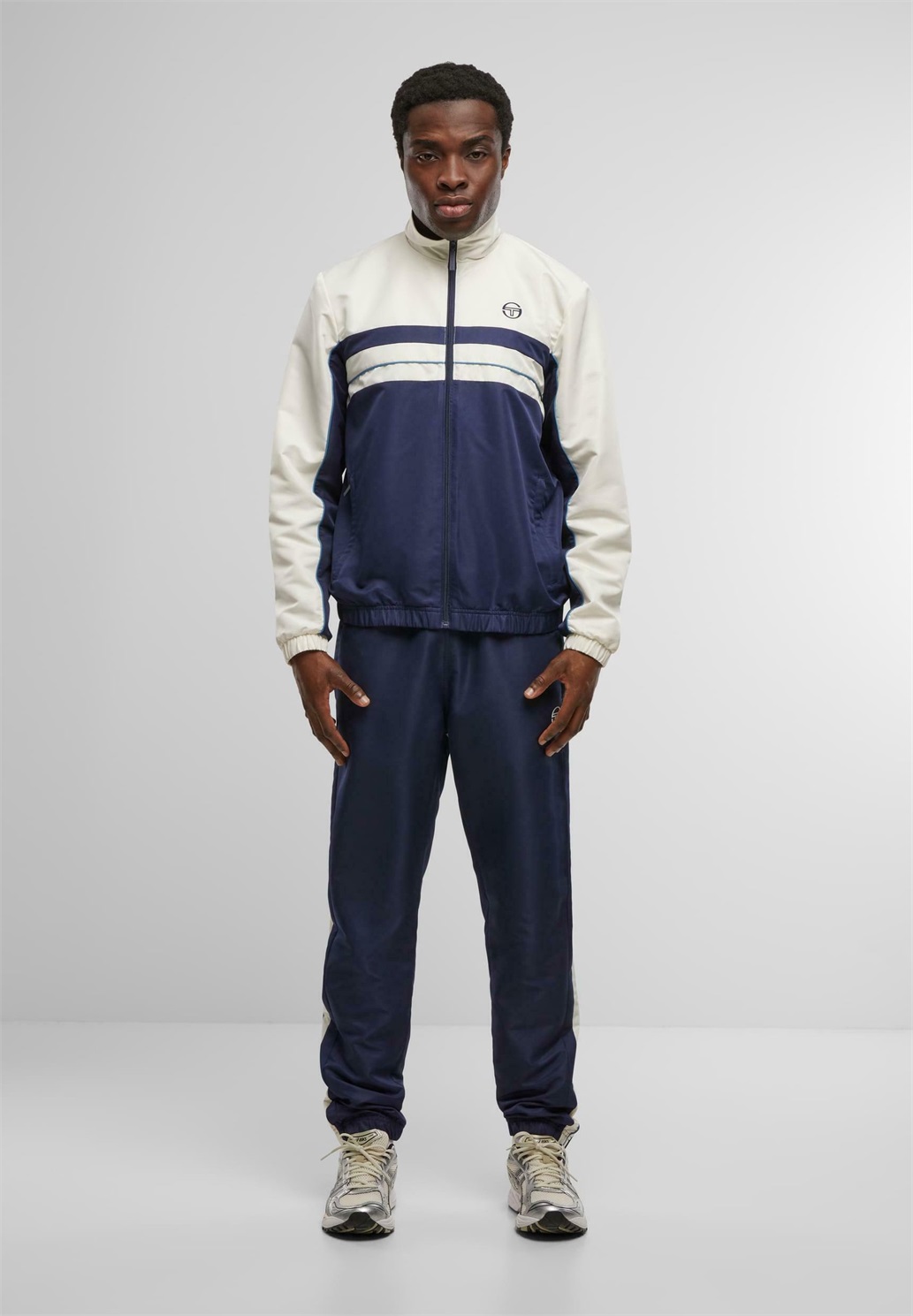 Sergio Tacchini ZELMA 025 - Trainingsanzug - navy gardenia/blau