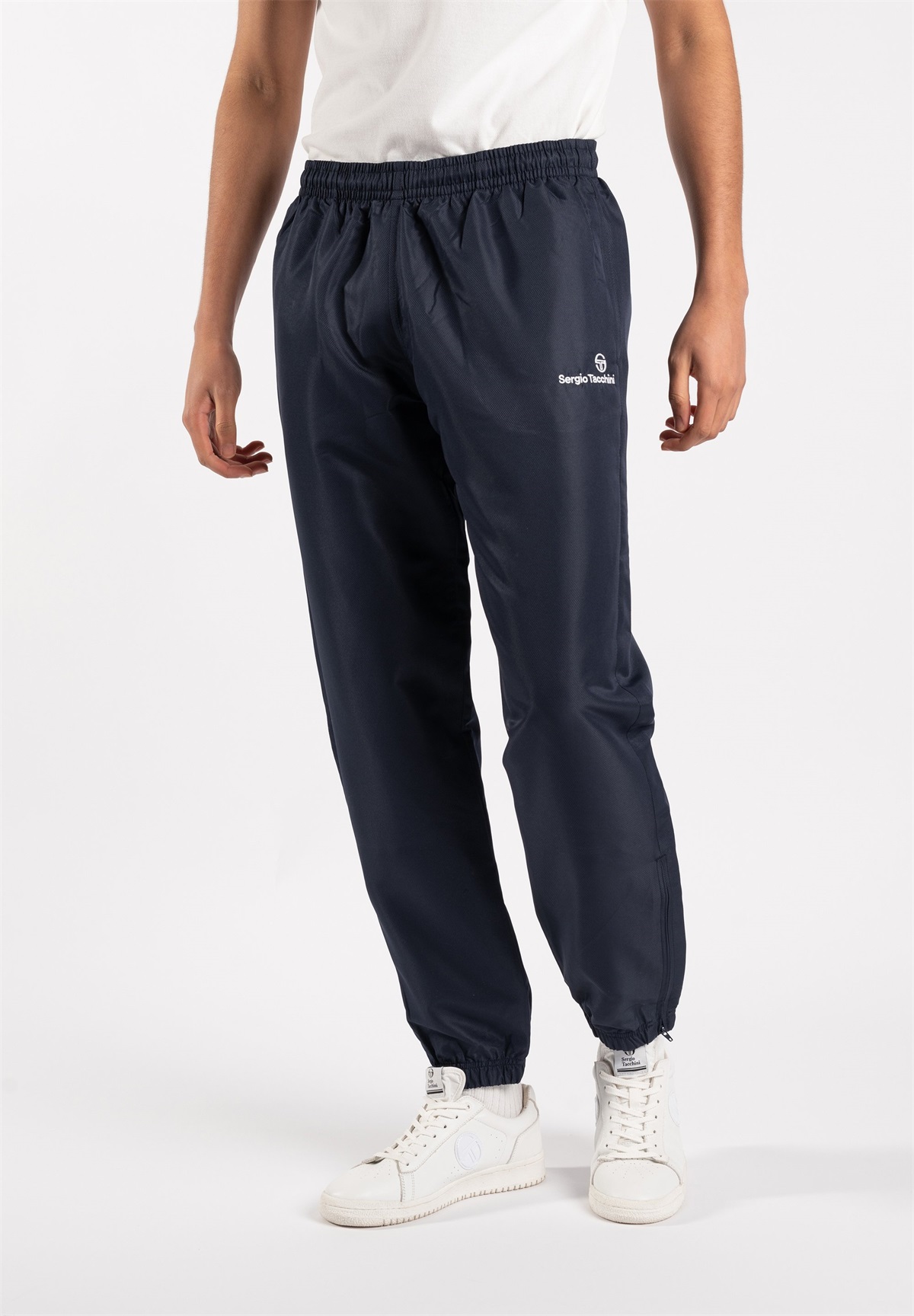 Sergio Tacchini CARSON - Jogginghose - dunkelblau weiß/dunkelblau