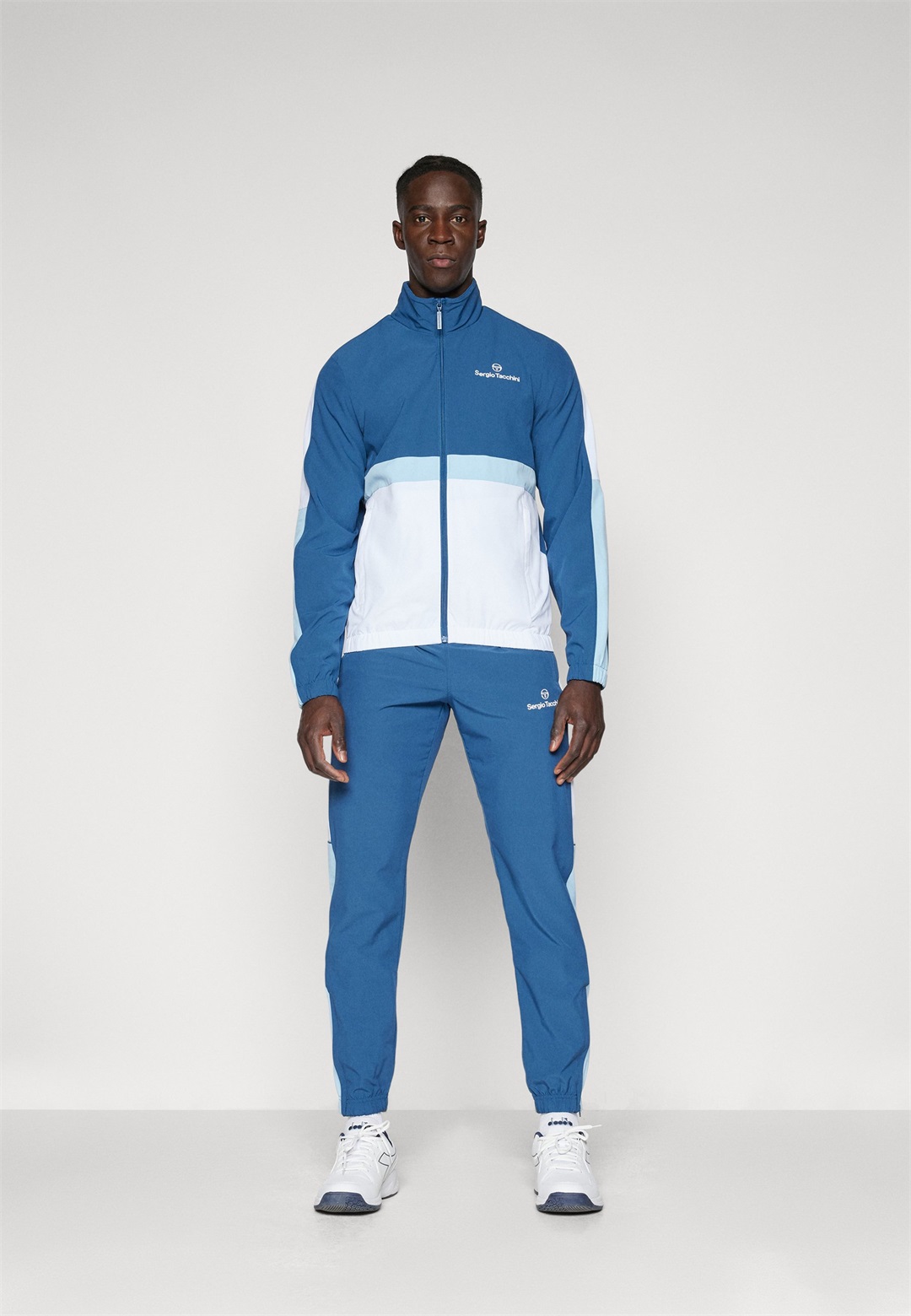 Sergio Tacchini ALATA TRACKSUIT SET - Trainingsanzug - ensigne blue/blue bell/blau