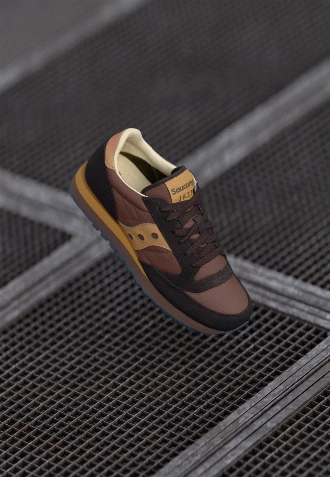Saucony JAZZ UNISEX - Sneaker low - brown/rust/braun