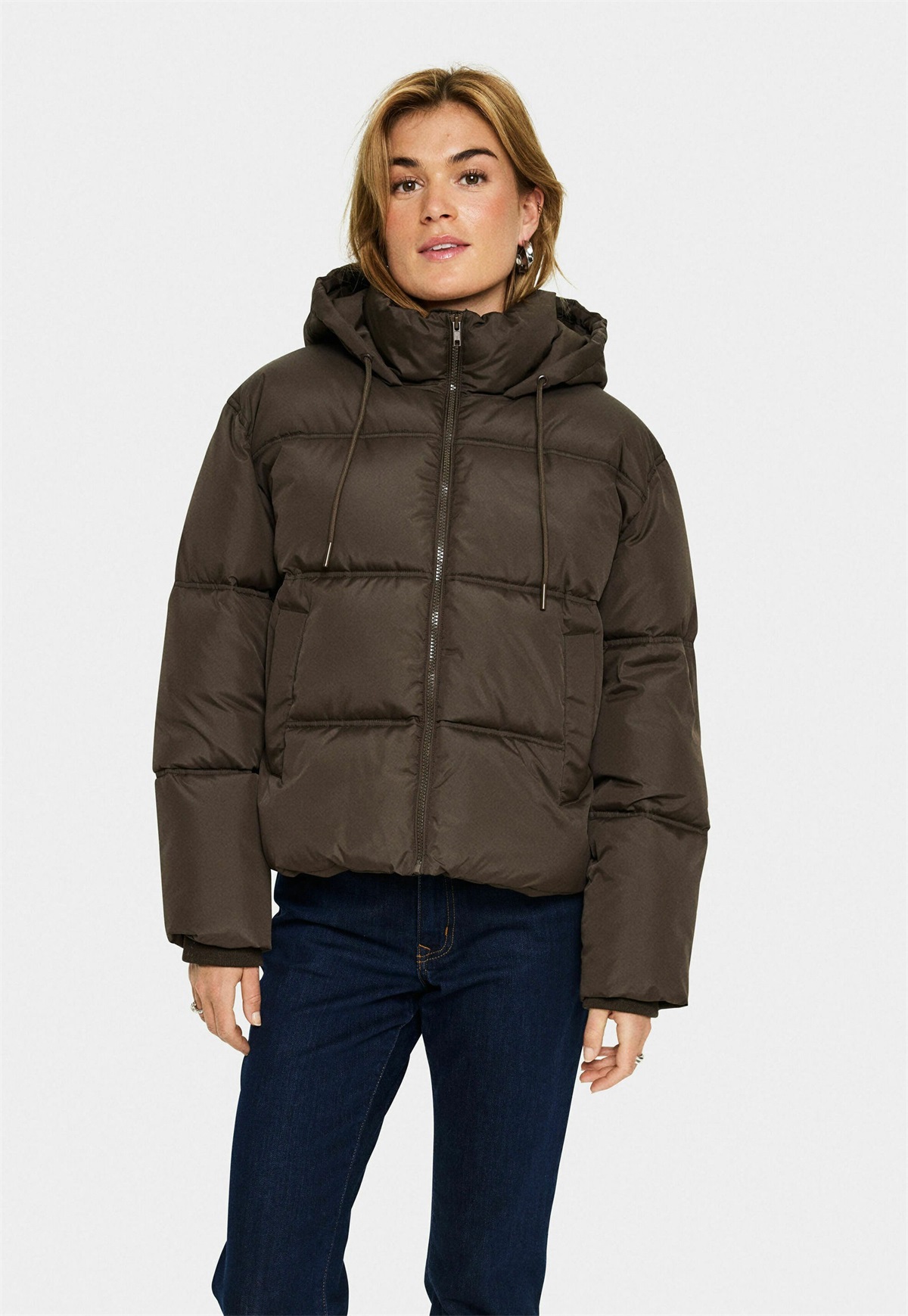 Saint Tropez FEYSZ PUFFER - Winterjacke - chocolate brown/braun
