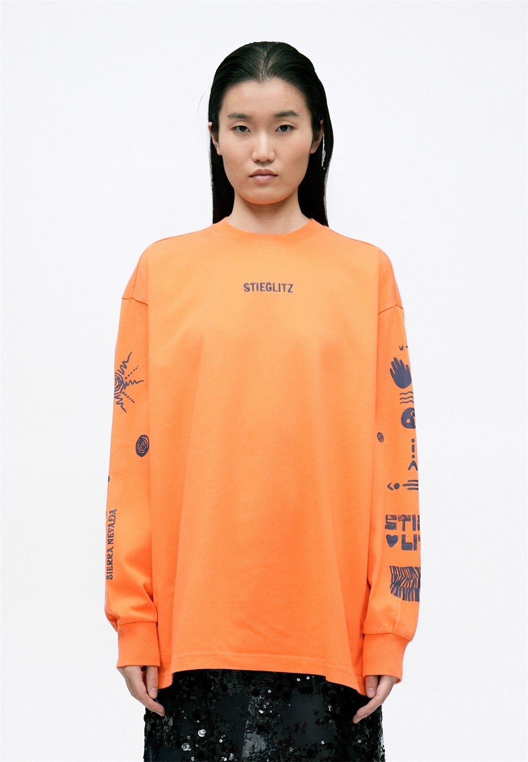 Stieglitz XAVI SKATE LONGSLEEVE - Langarmshirt - orange