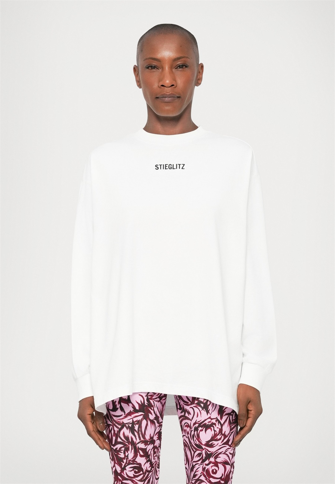 Stieglitz FLORINO SKATE - Langarmshirt - white/weiß