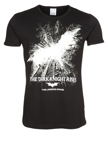 LOGOSHIRT BATMAN - T-Shirt print - black/schwarz