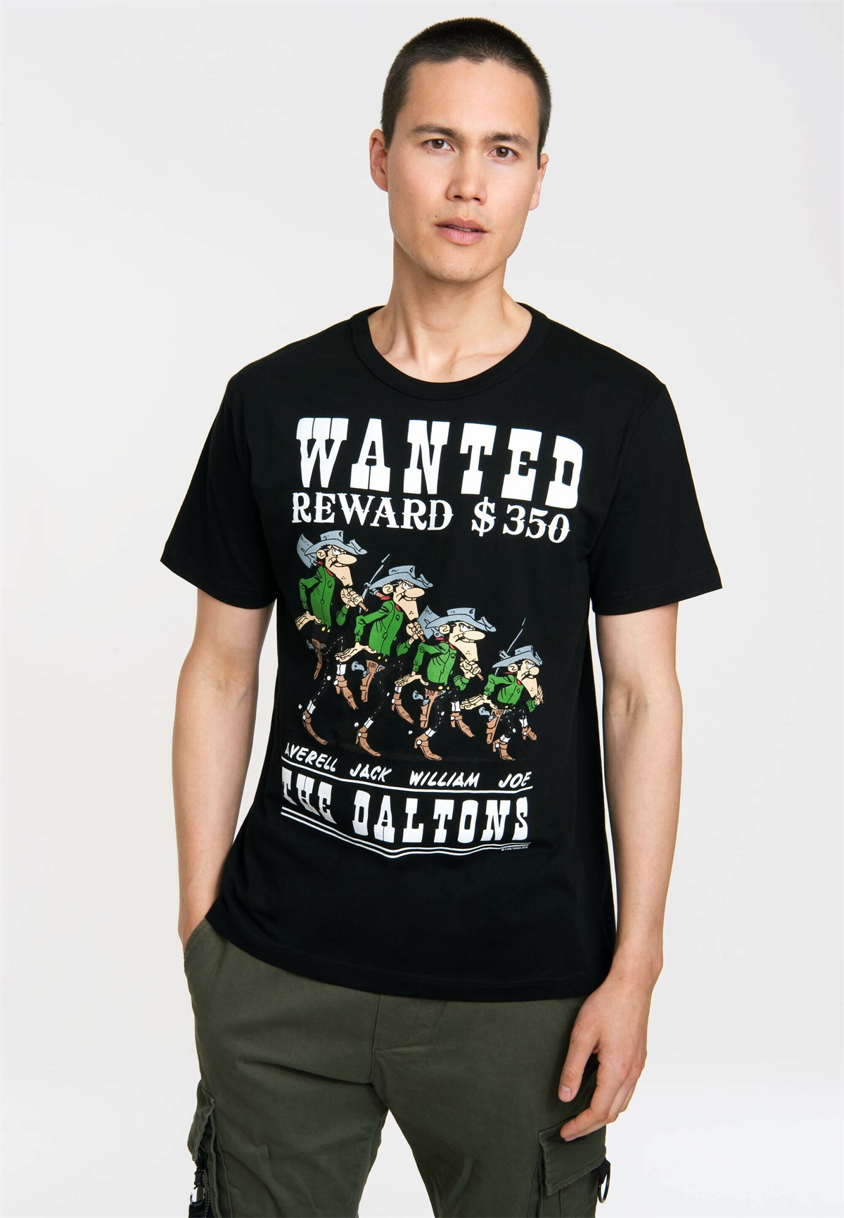 LOGOSHIRT THE DALTONS - WANTED - T-Shirt print - schwarz