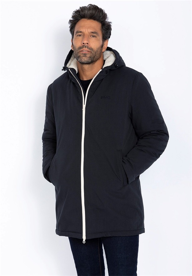 Schott Kurzmantel - marine/dunkelblau