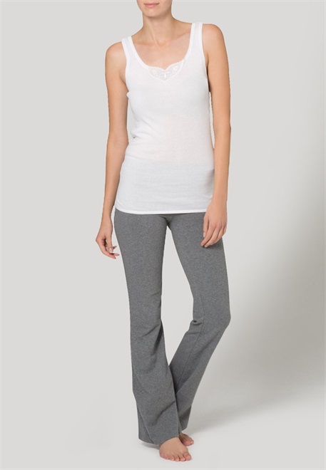 Schiesser COTTON ESSENTIALS 2 PACK - Unterhemd/-shirt - white/weiß