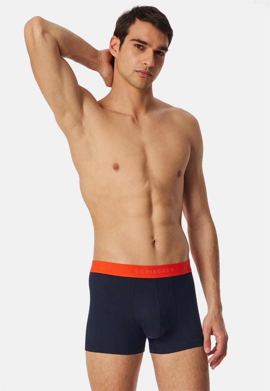 Schiesser 5 PACK - Boxer Briefs - dunkelblau/schwarz