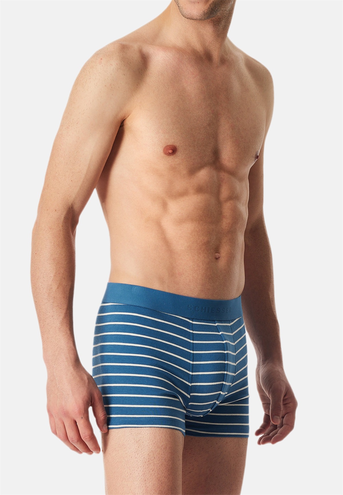 Schiesser 10ER PACK - Boxer Briefs - schwarz blau/blau