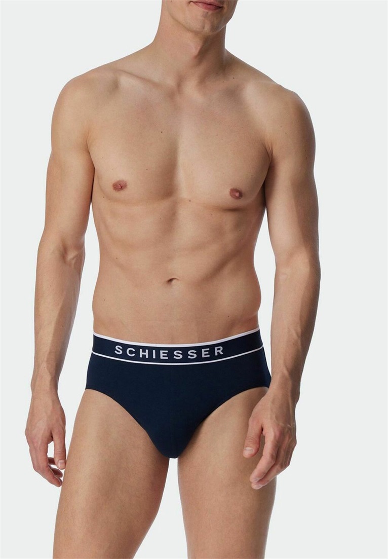 Schiesser 6ER PACK - Slip - navy/dunkelblau