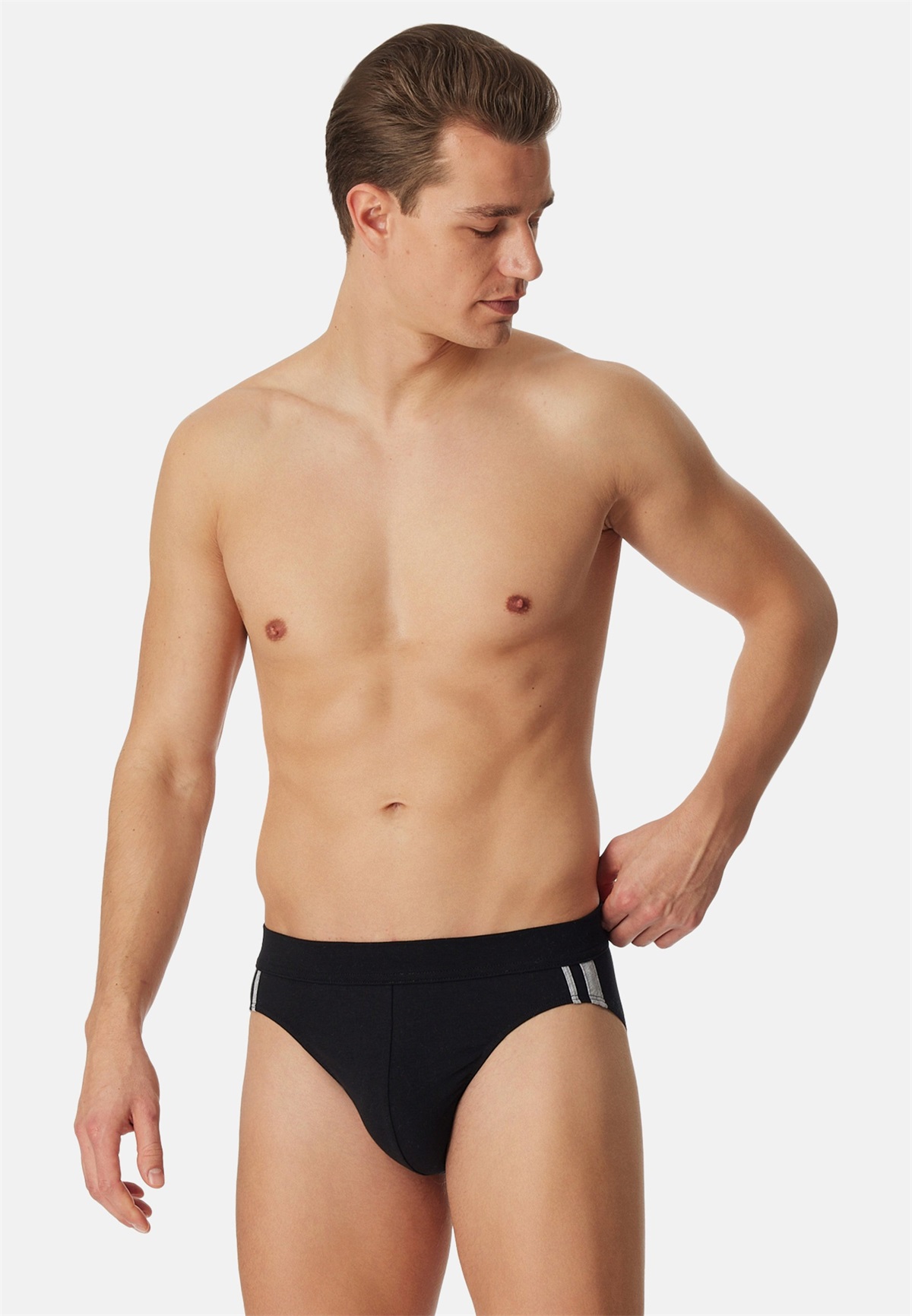 Schiesser 6ER PACK - RIO - Slip - schwarz