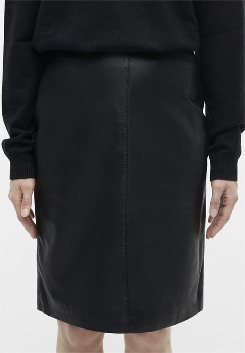 STUDIO AR YORA - Lederrock - black/schwarz