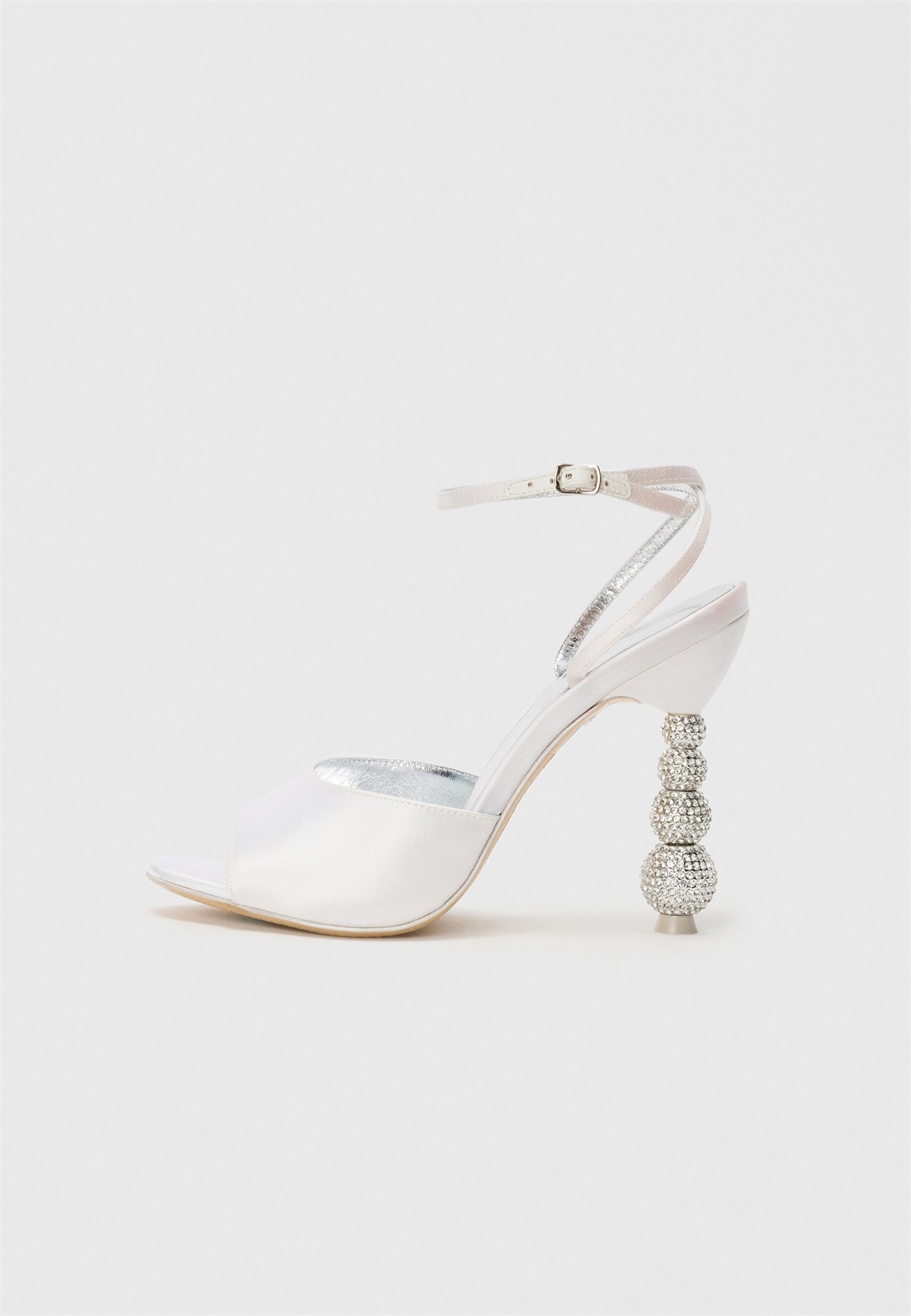 Sophia Webster NATALIA CRYSTAL - High Heel Sandalette - ivory/weiß