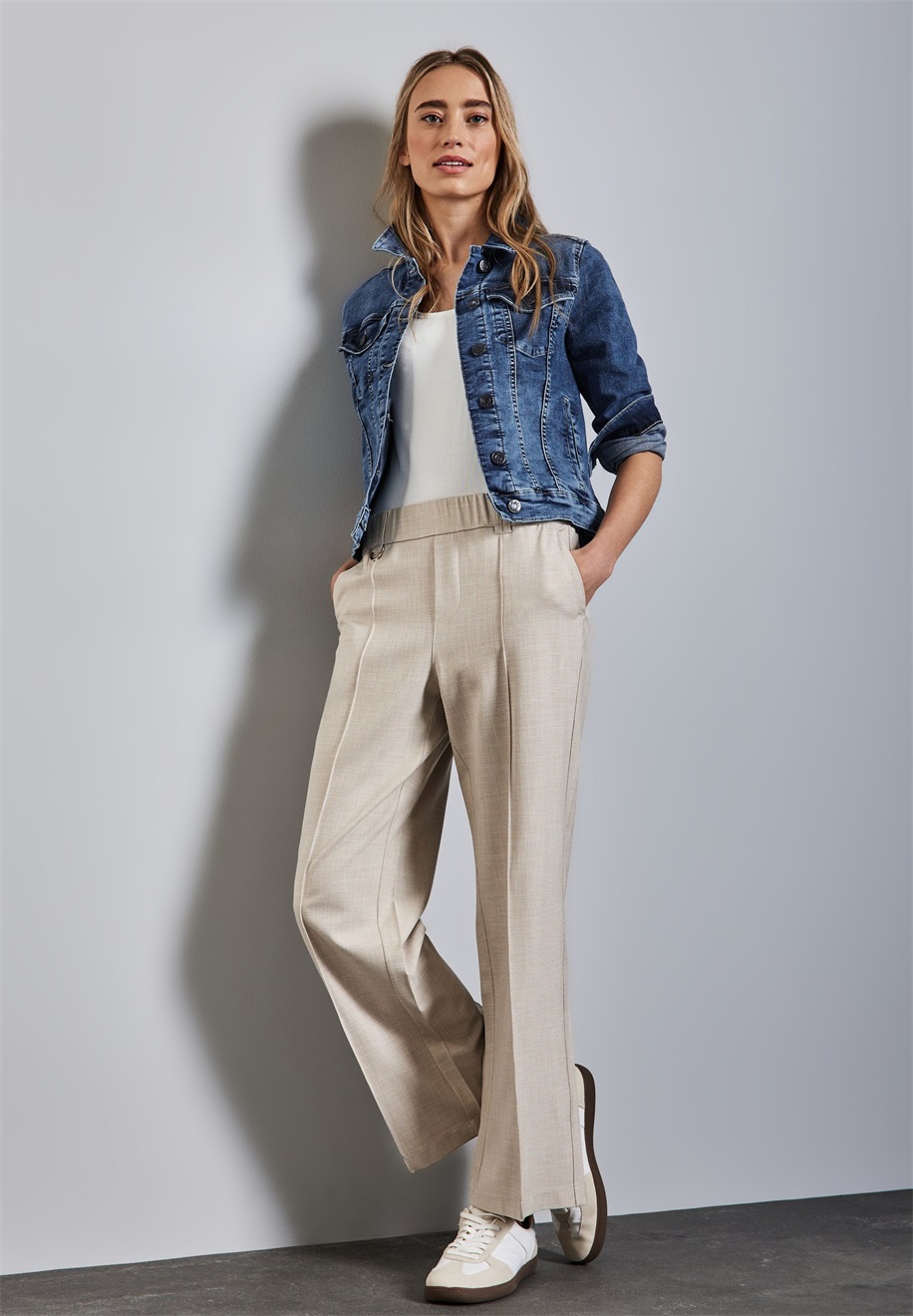 Street One Jeansjacke - blau