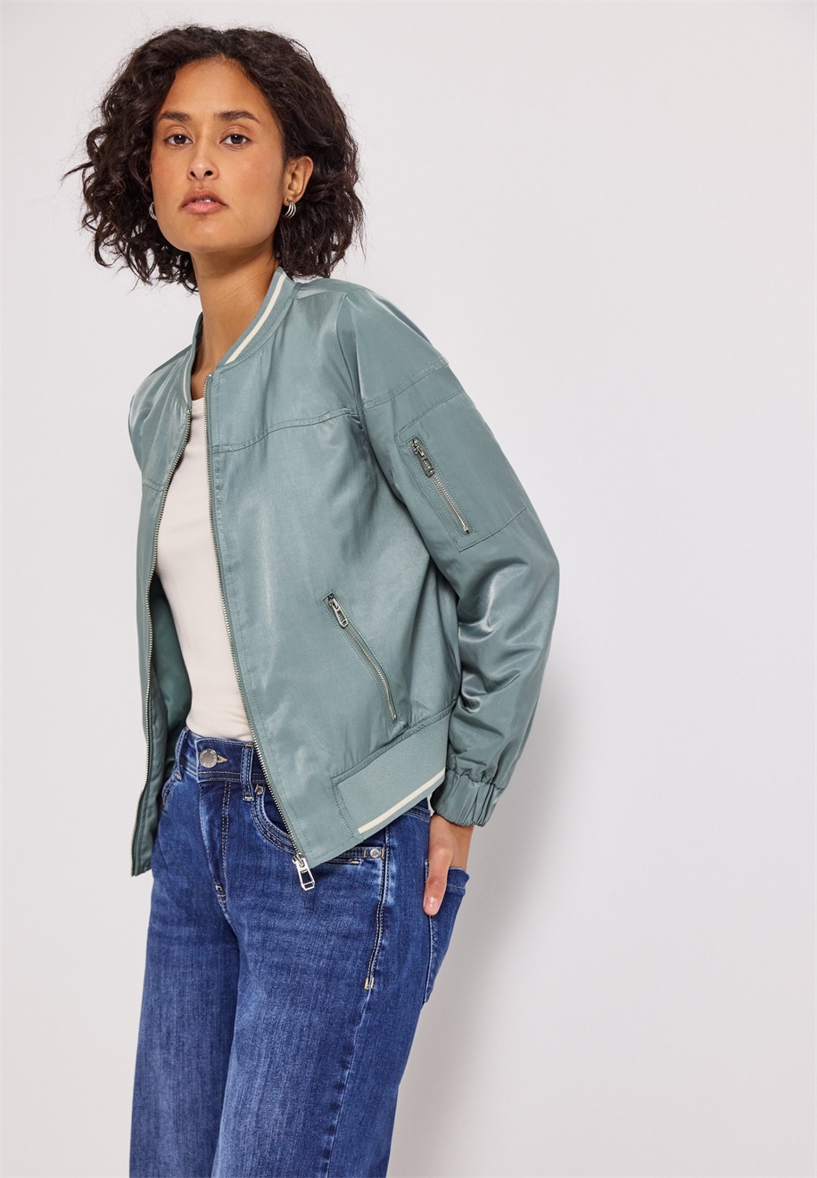 Street One Bomberjacke - blau