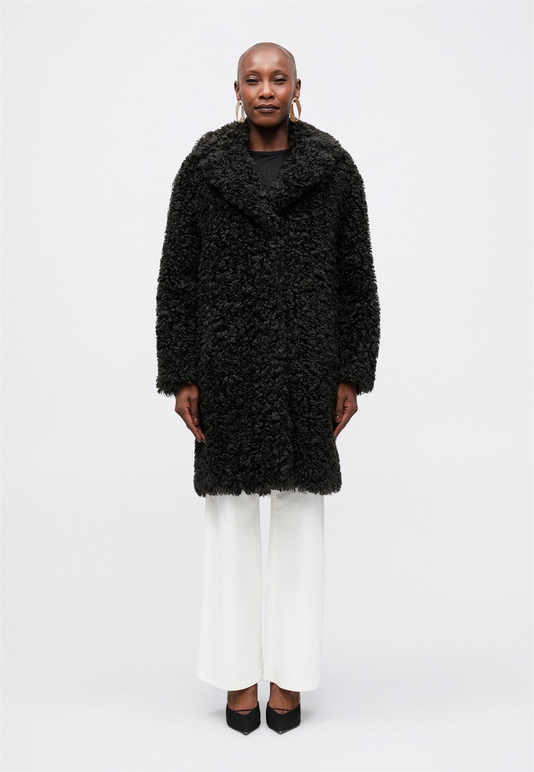 STAND STUDIO CAMILLE COAT - Wintermantel - dark chocolate/dunkelbraun