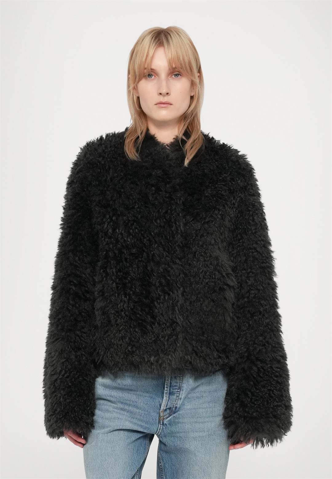 STAND STUDIO CHARLOTTE JACKET - Winterjacke - smoke grey/grau