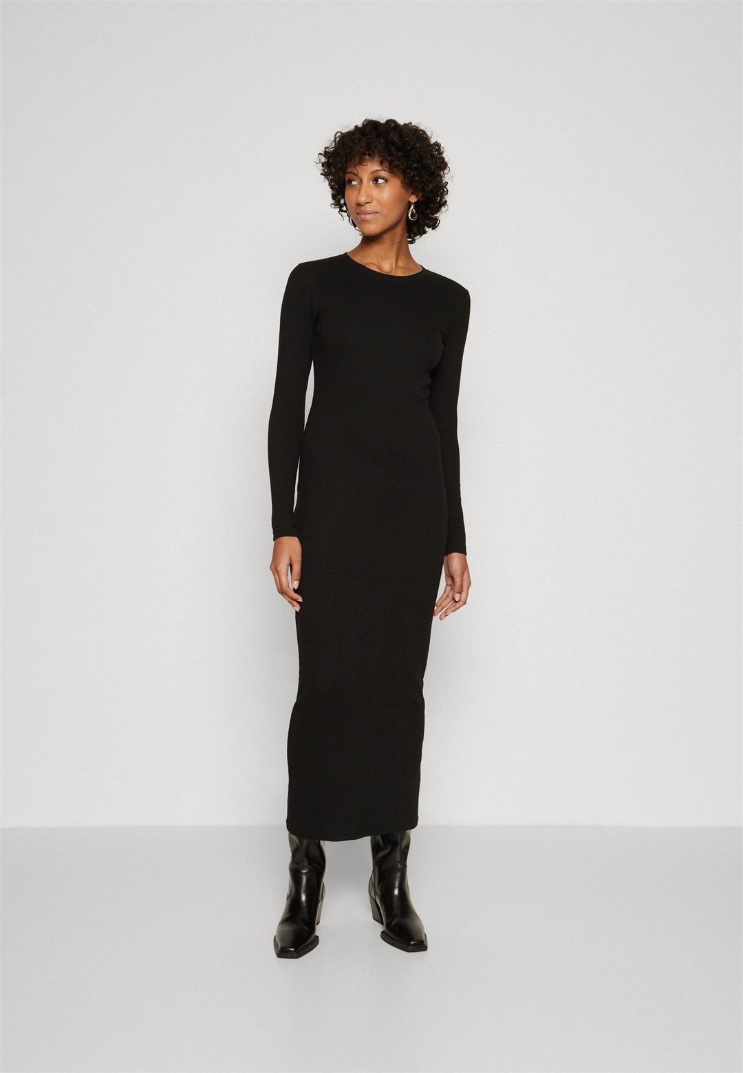 Samsøe Samsøe MIDI DRESS - Etuikleid - black/schwarz