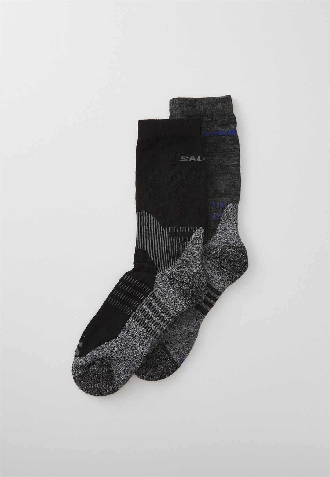 Salomon X ULTRA ACCESS QUARTER UNISEX 2 PACK - Sportsocken - anthracite/black/dunkelgrau