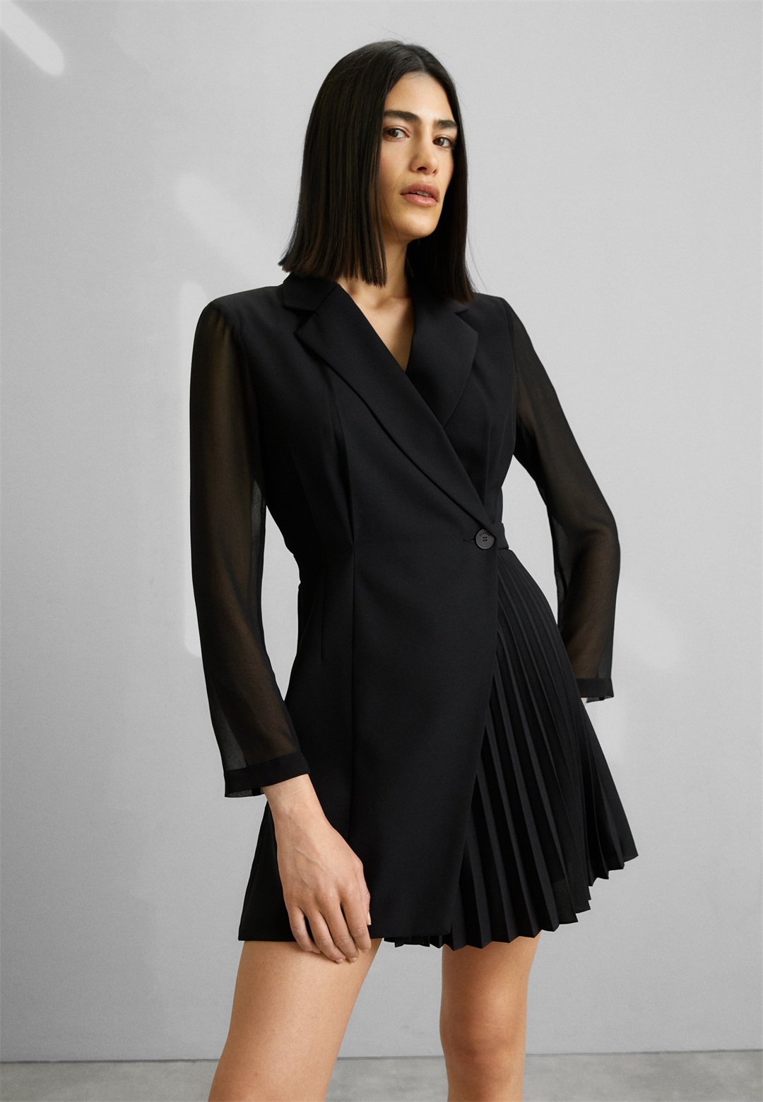 sandro LILELA - Cocktailkleid/festliches Kleid - noir/schwarz