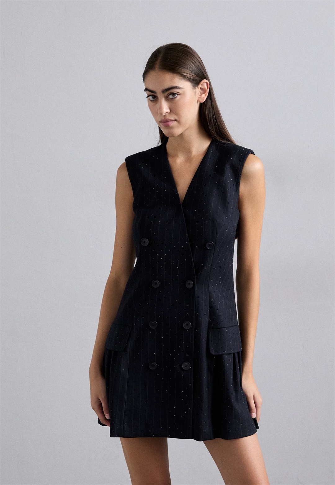 sandro ROBE - Freizeitkleid - marine/dunkelblau