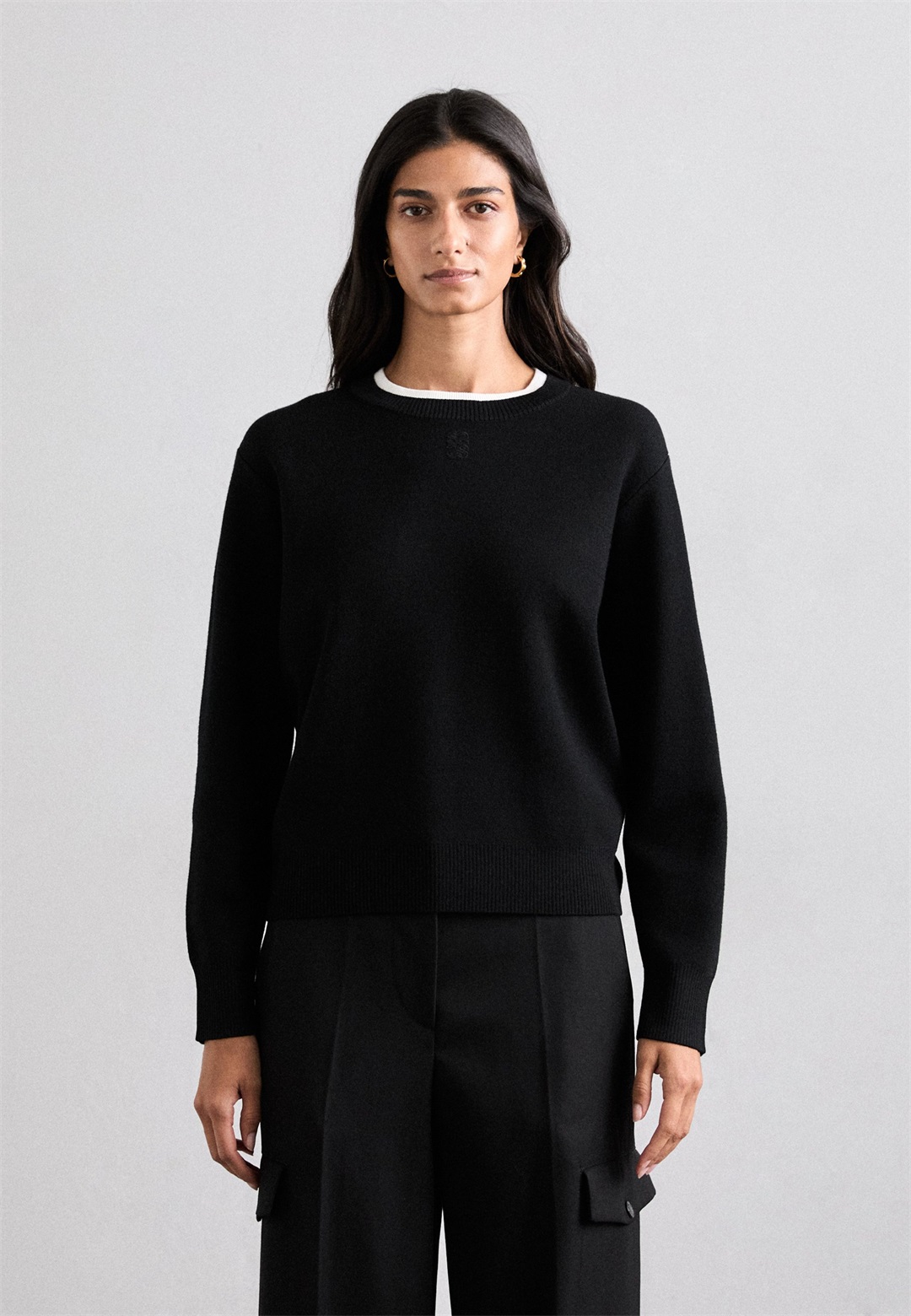 sandro NIMBUS - Strickpullover - noir/schwarz