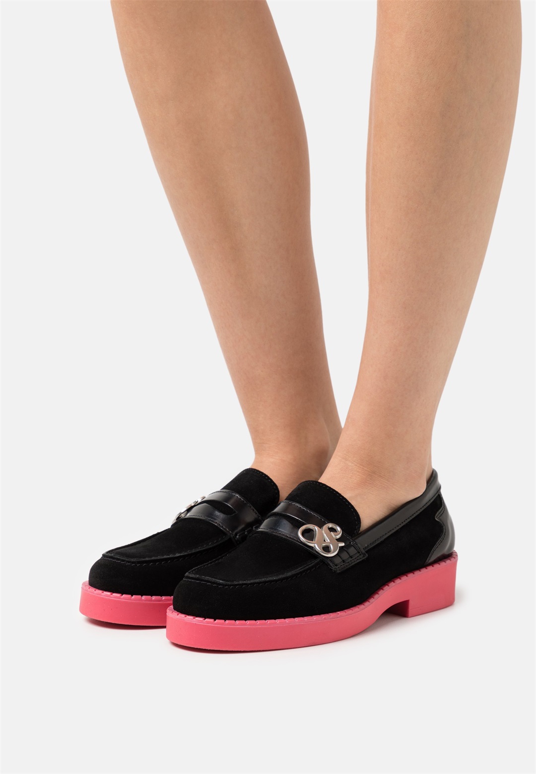 Scotch & Soda EMMA - Slipper - coral/black/schwarz