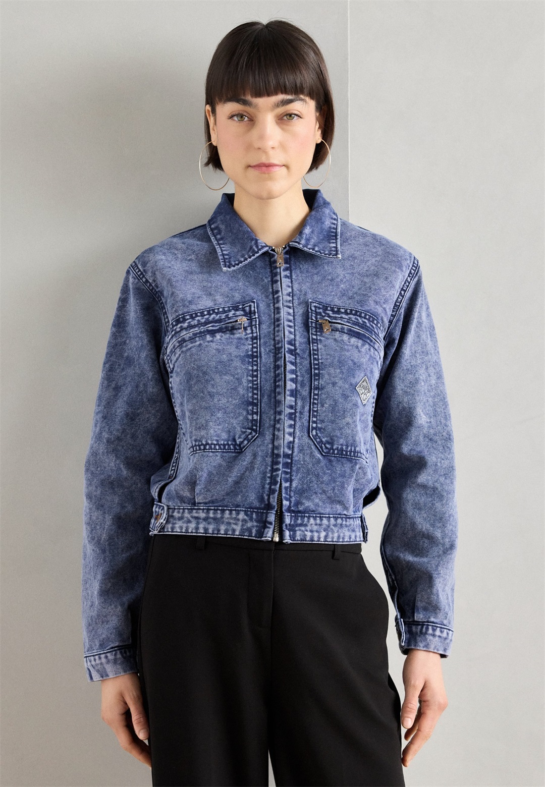 Scotch & Soda MOUNTAIN WORKWEAR JACKET - Jeansjacke - navy/blue denim