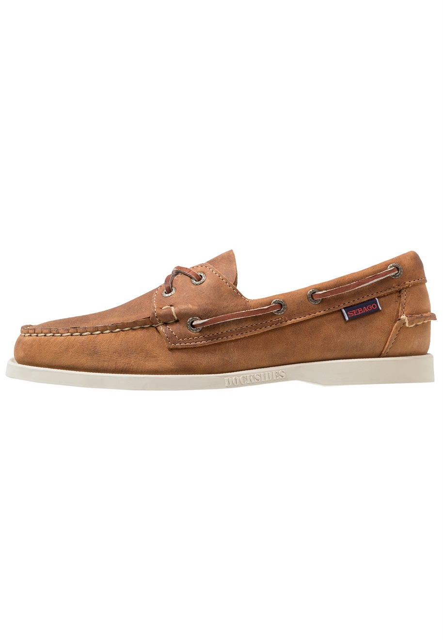 Sebago DOCKSIDES PORTLAND CRAZY HORSE - Bootsschuh - brown tan/tan