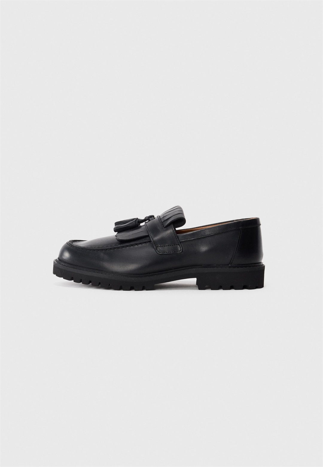 Selected Homme Slipper - black/schwarz
