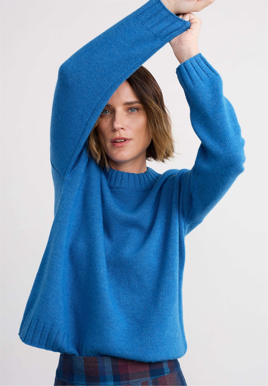 Seasalt Cornwall EVENING BAY - Strickpullover - blue - jetty/blau