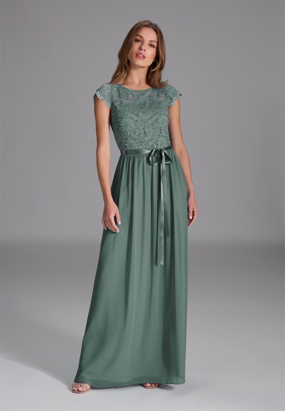 Swing Ballkleid - turquoise/mint