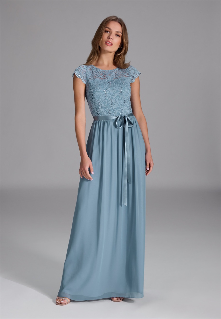 Swing SWING - Maxikleid - blue/hellblau